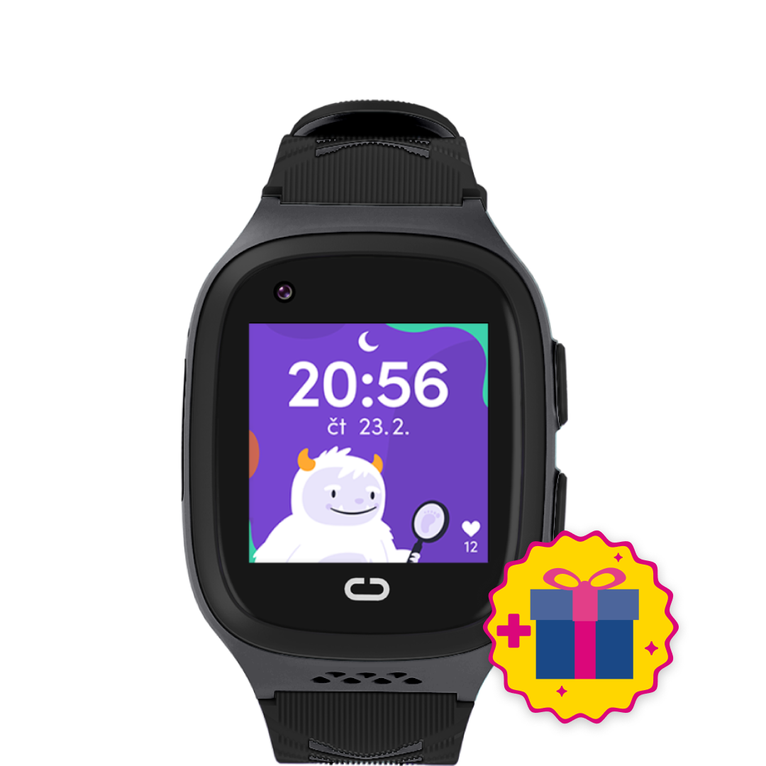 Dětské volací GPS hodinky KLOKI One - Schwarz