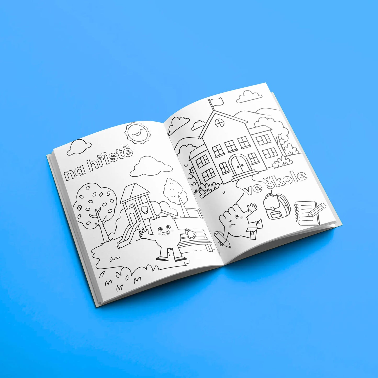 Ausmalbuch Fröhliche Tage mit KLOKI