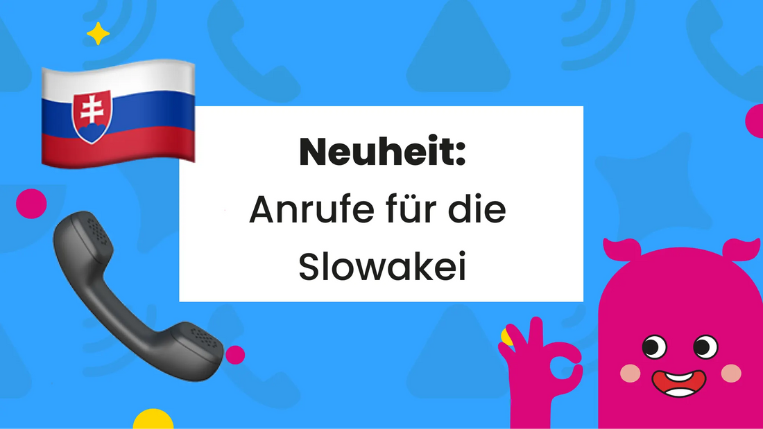 Wir haben den Anruf auch für slowakische Kunden gestartet! 🇸🇰