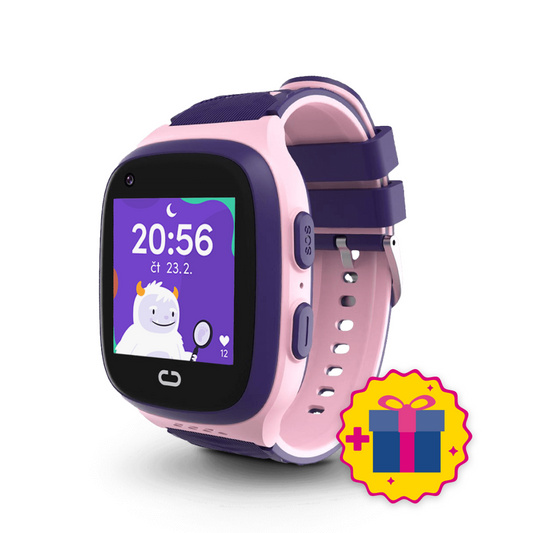 Dětské volací GPS hodinky KLOKI One - Rosa