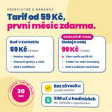 Dětské volací GPS hodinky KLOKI Moon - Modré