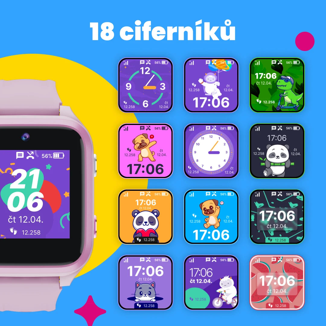 Kids' GPS Calling Watch KLOKI Star - Black | Promo Bundle