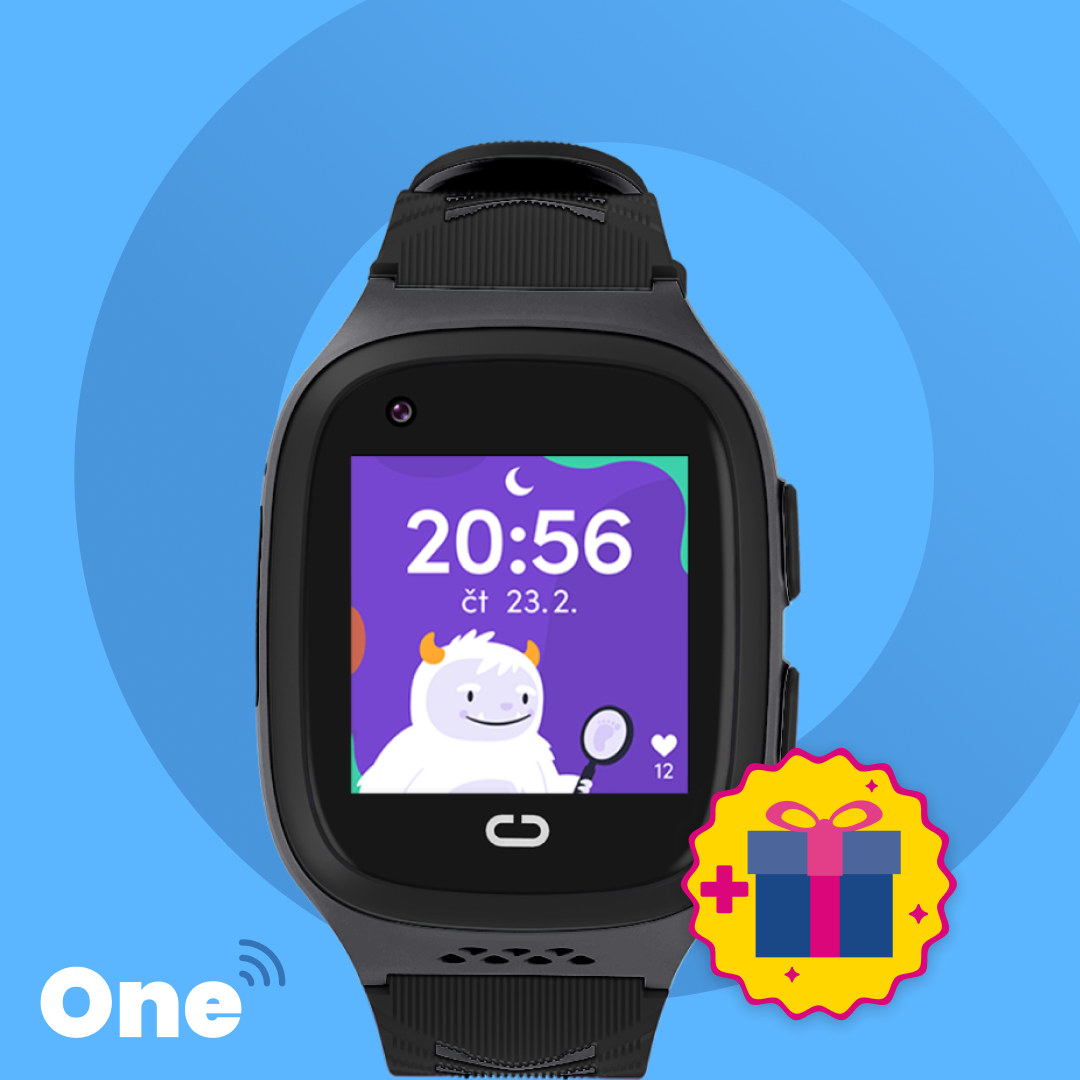 Children's GPS Calling Watch KLOKI One - Black