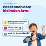 Kinder-GPS-Uhr mit Anruffunktion KLOKI Moon - Blau