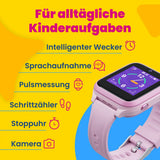 Kinder-GPS-Telefonuhr KLOKI Star - Schwarz