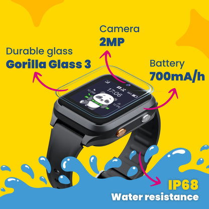 KLOKI Star Kids GPS Calling Watch – Pink | Summer Bundle