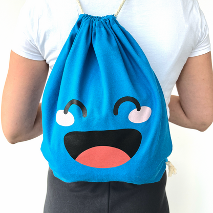 KLOKI Rucksack - Beschützer für Hausschuhe und Sportunterricht