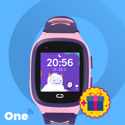 Children's GPS Calling Watch KLOKI One - Pink