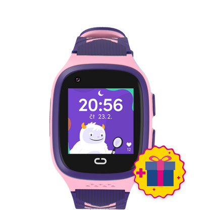 Children's calling GPS watch KLOKI - Pink