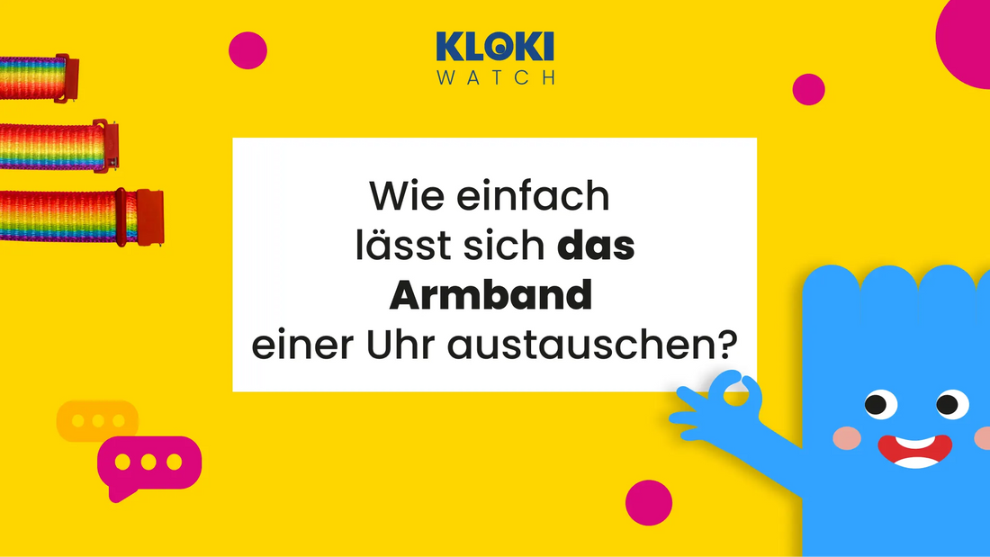 Wie man einfach ein Armband an einer Uhr wechselt? Anleitung im Video!