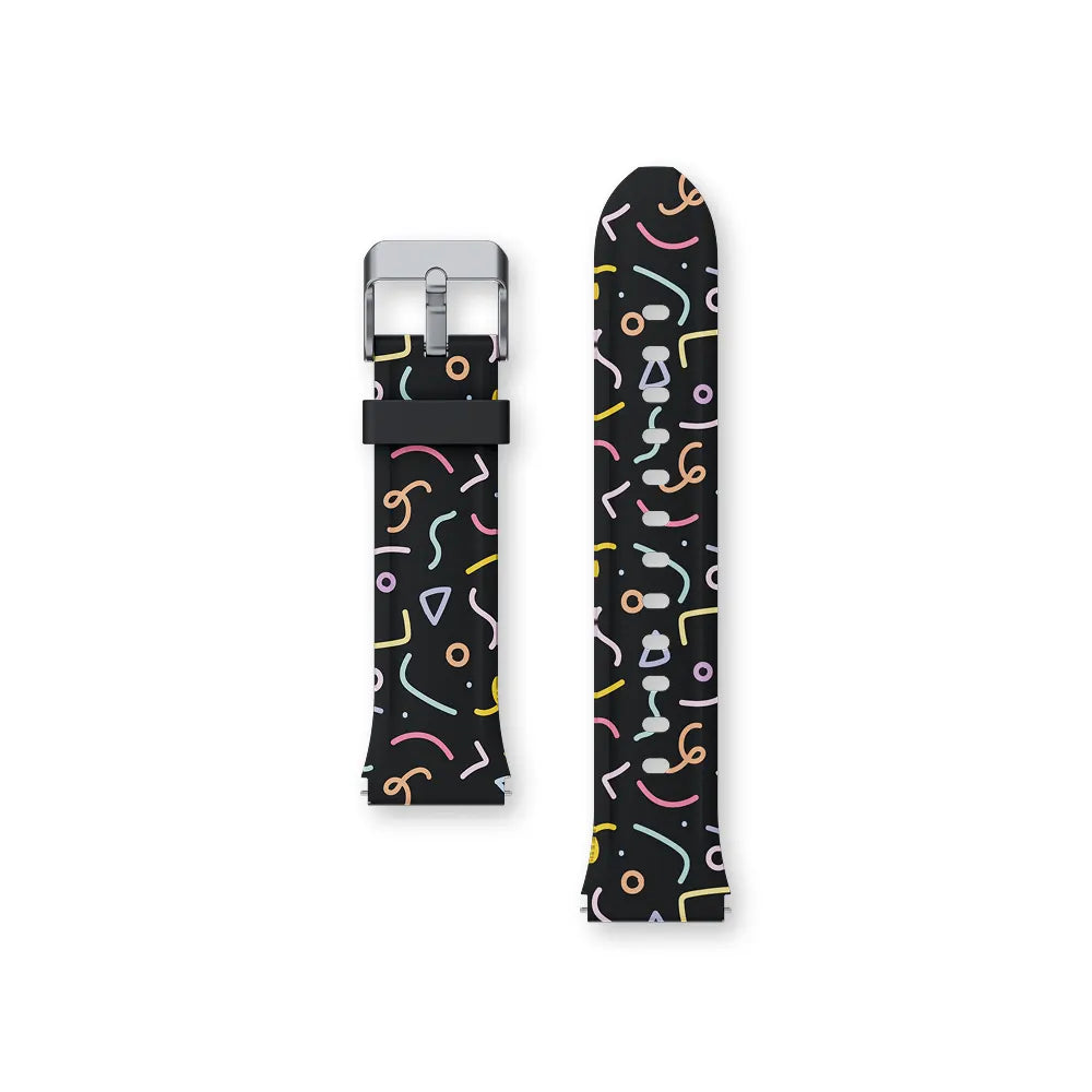 Silikonarmband mit verspieltem KLOKI-Motiv