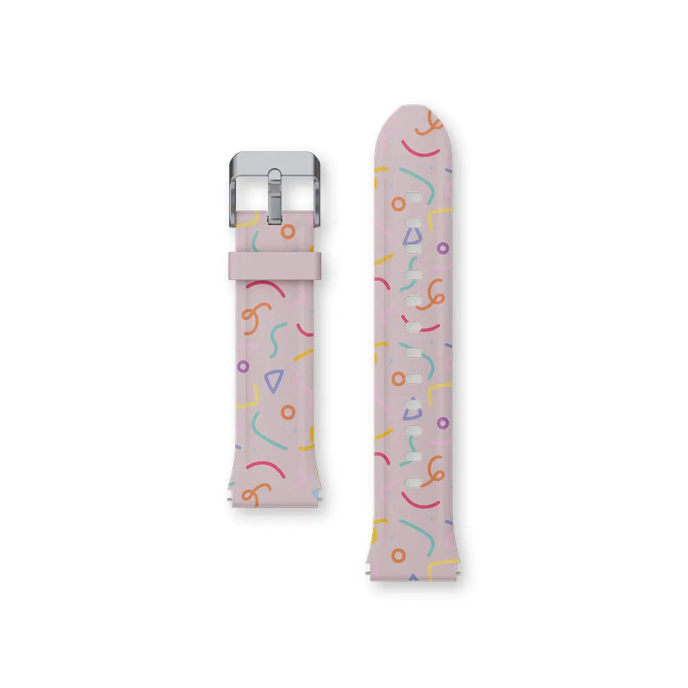 Silikonarmband mit verspieltem KLOKI-Motiv